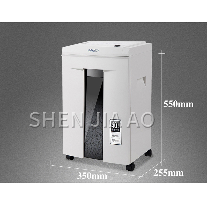Home Office Paper Shredder - Fragmentadora de Papel Elétrica de Alta