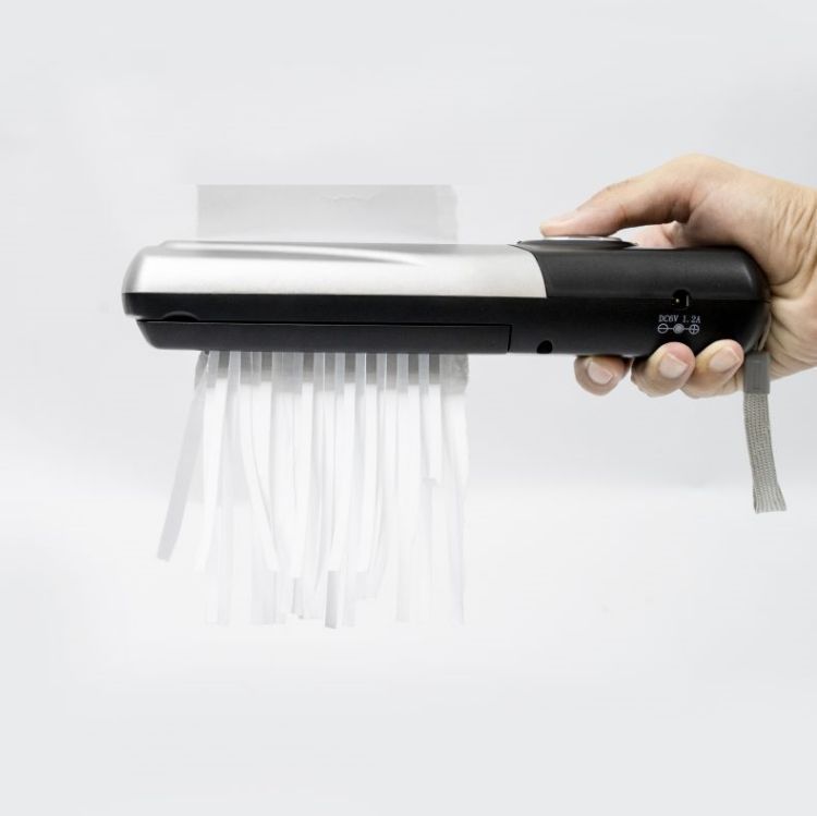 Home Office Paper Shredder - Destruidor de Papel Portátil USB Multifuncional
