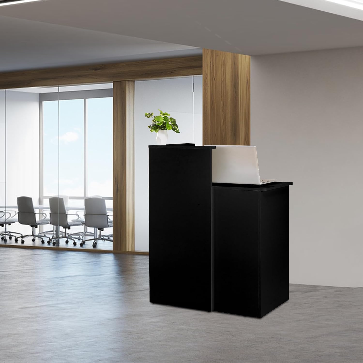Desk Drawer Small - Balcão de Recepção Pequeno com Duas