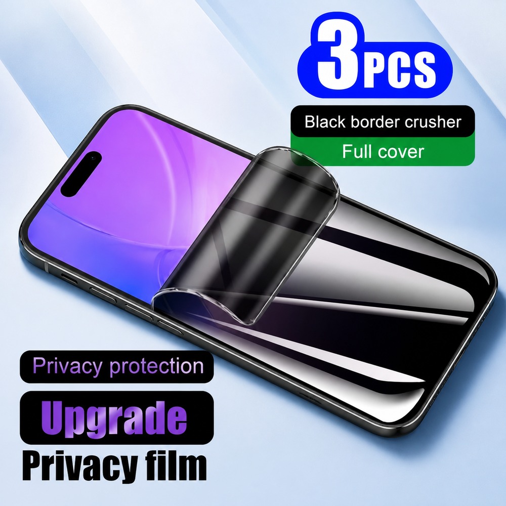 Monitor Privacy Screen - 3PCS Película de Hidrogel para Privacidade