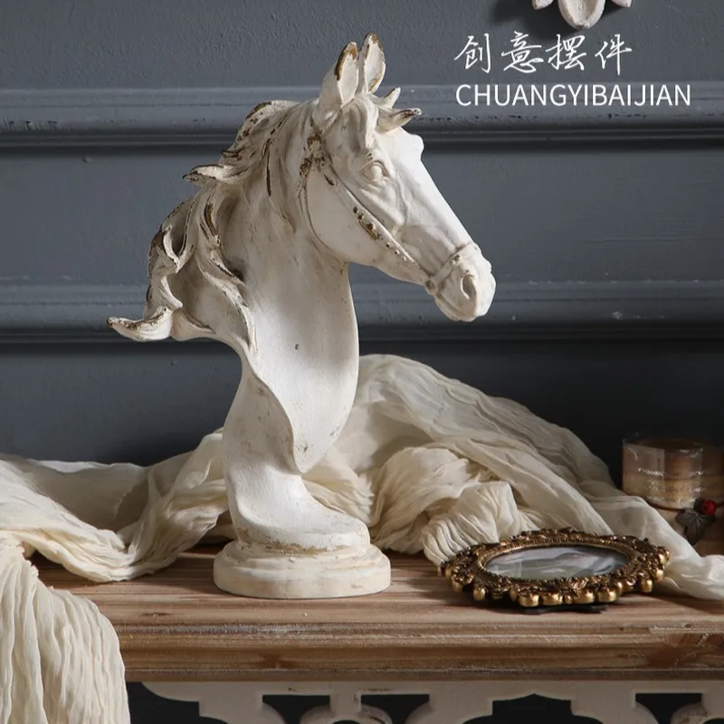 Home Office Interior Design - Ornamento Decorativo Estilo Europeu para Mesa