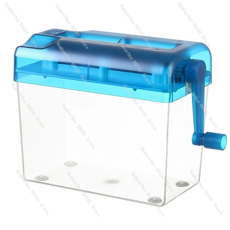 Home Office Paper Shredder - Destruidor de Papel Manual Compacto A6,