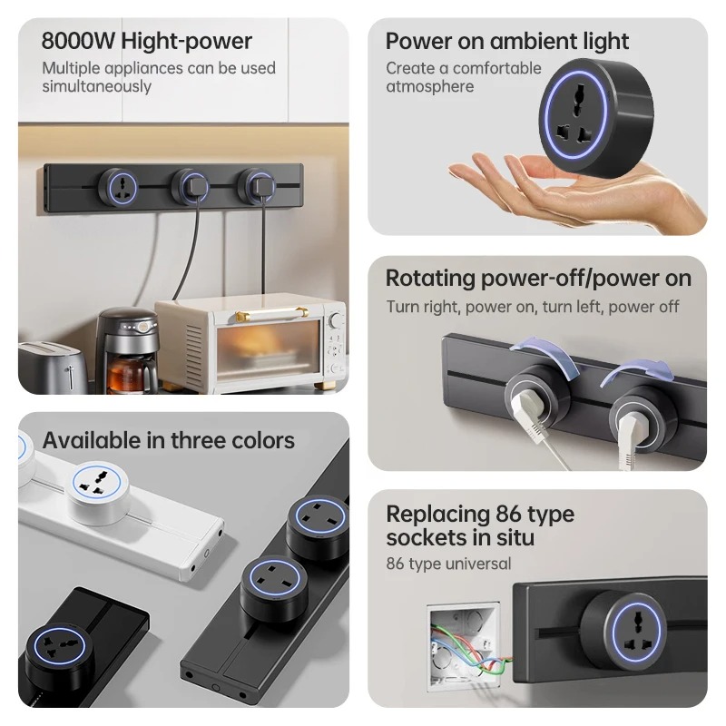 Tomada de parede escondida, tr - Power Strip Desk avaliação e preço