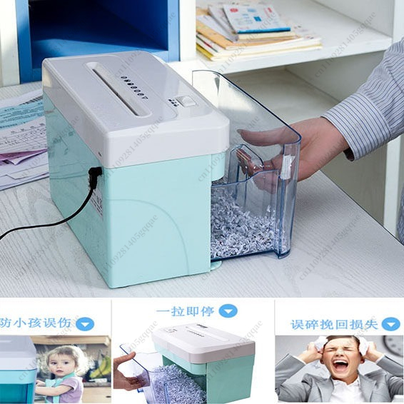 Fragmentadora Elétrica de Mesa - Home Office Paper Shredder avaliação e preço