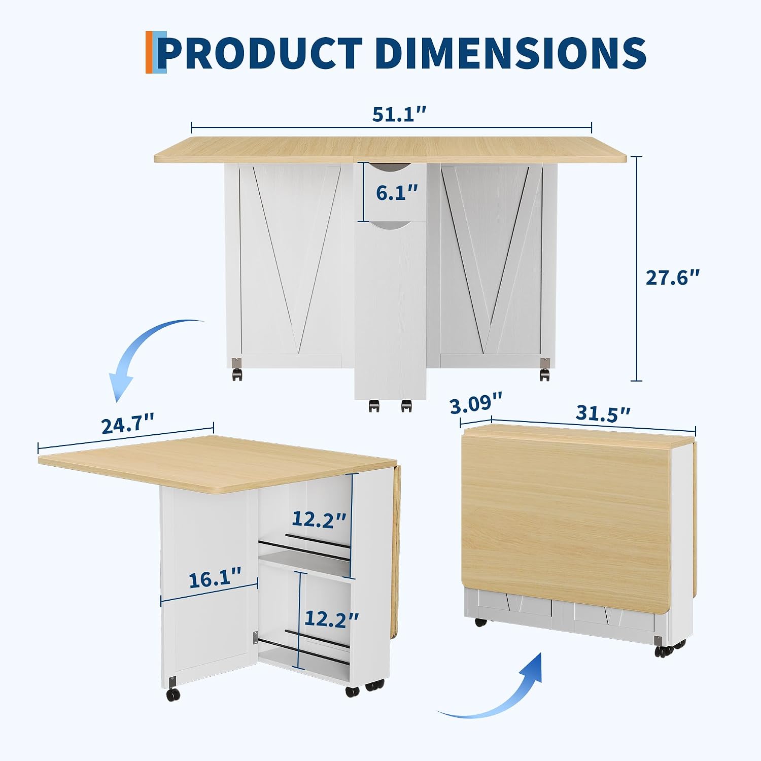 Mesa de Jantar com Tampo Rebat - Desk Drawer Small avaliação e preço