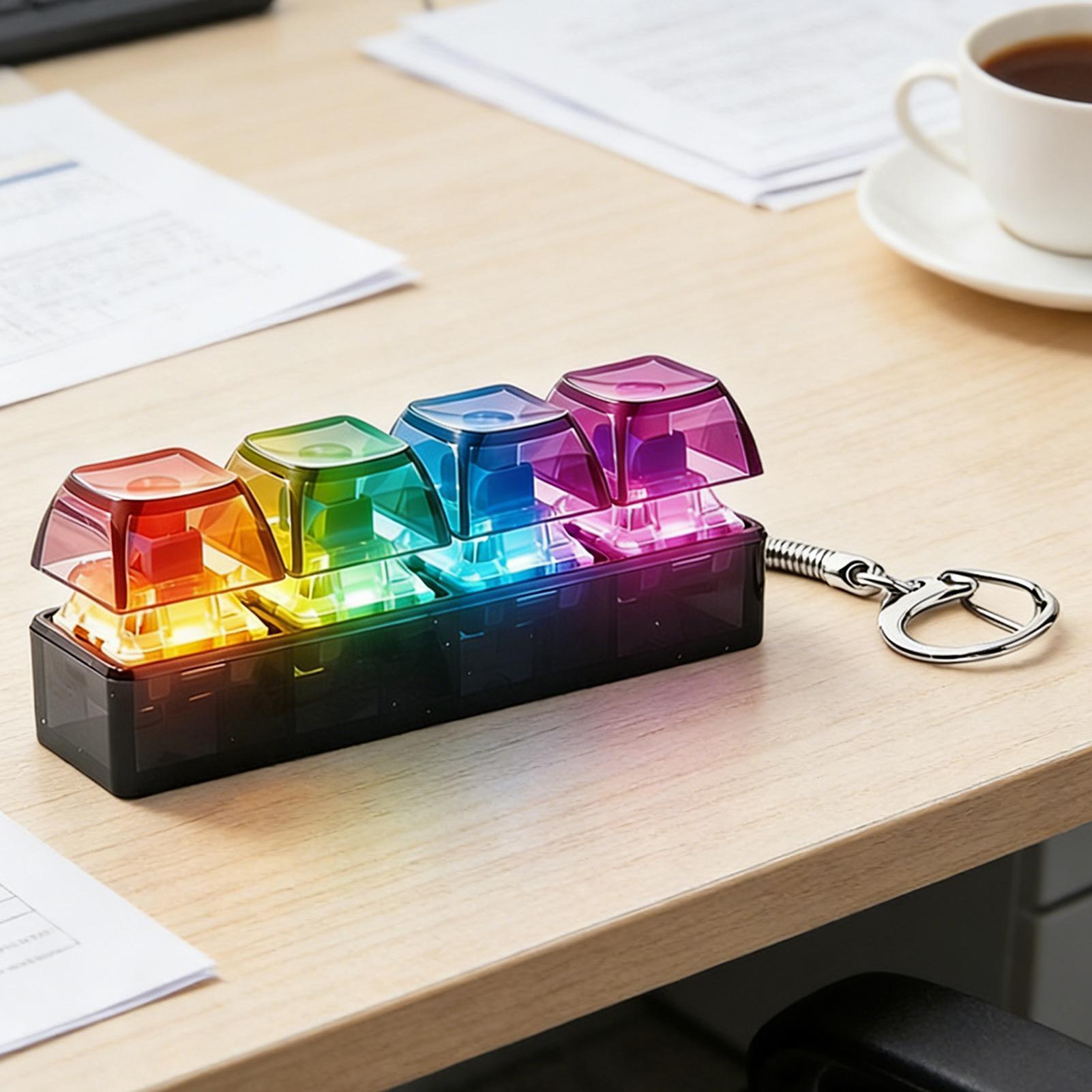 Clicker de Teclado Portátil co - Home Office Keyboard avaliação e preço