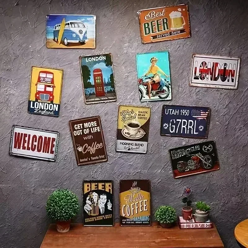 Placa Decorativa de Alumínio E - Home Office Gif avaliação e preço