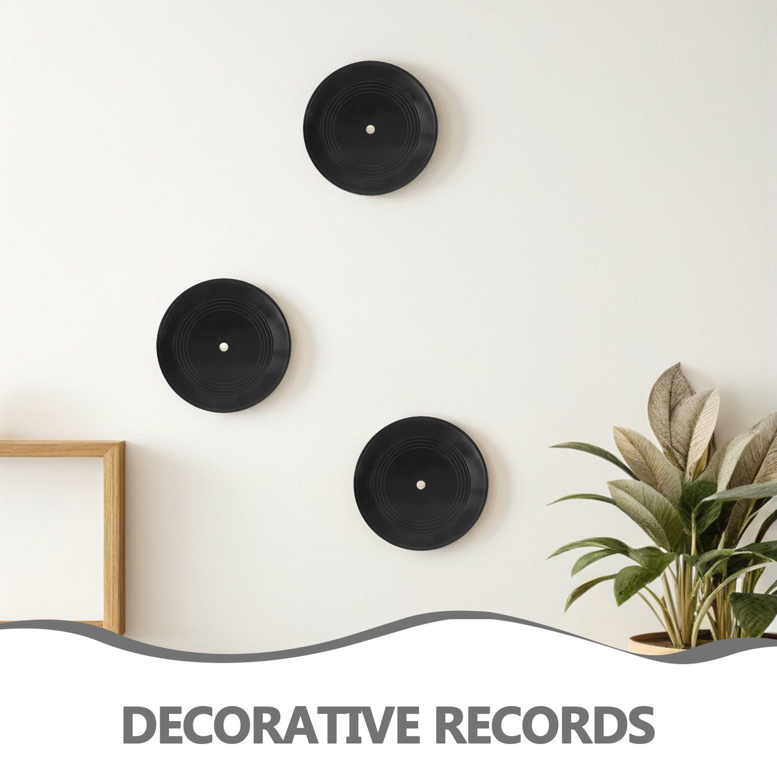 Conjunto de 3 discos de vinil  - Home Office Interior Design avaliação e preço