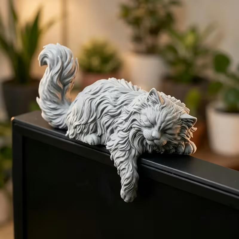Figurinha de Gato Dormindo com - Home Office Gif avaliação e preço