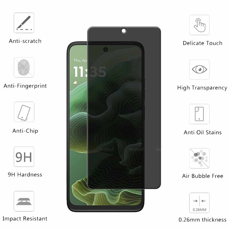 1/2/3/4 pçs para moto g35 vidr - Monitor Privacy Screen avaliação e preço