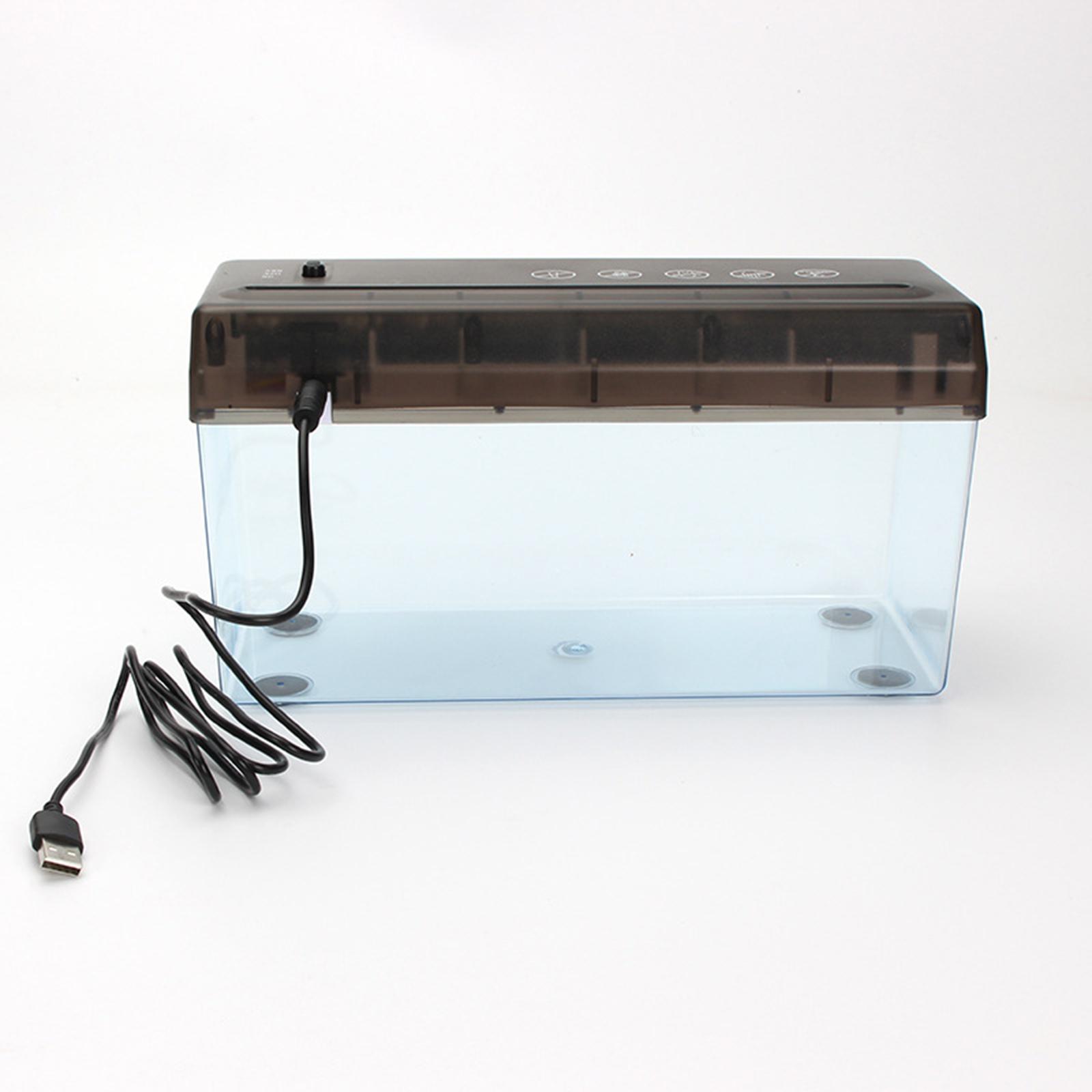 Mini Triturador De Papel Elétr - Home Office Paper Shredder avaliação e preço