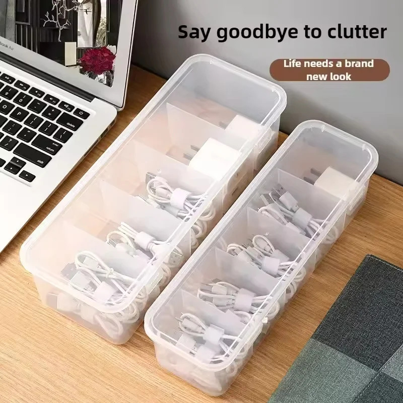 Caixa transparente para armaze - Cable Management Box avaliação e preço