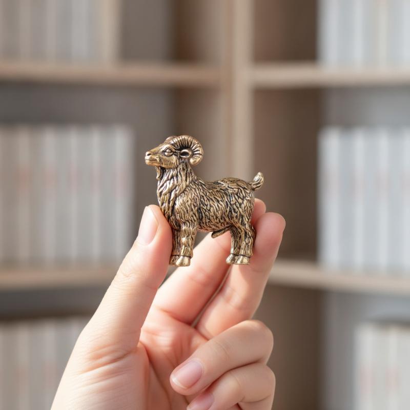 Estatueta de cabra Panjiao em  - Home Office Gif avaliação e preço