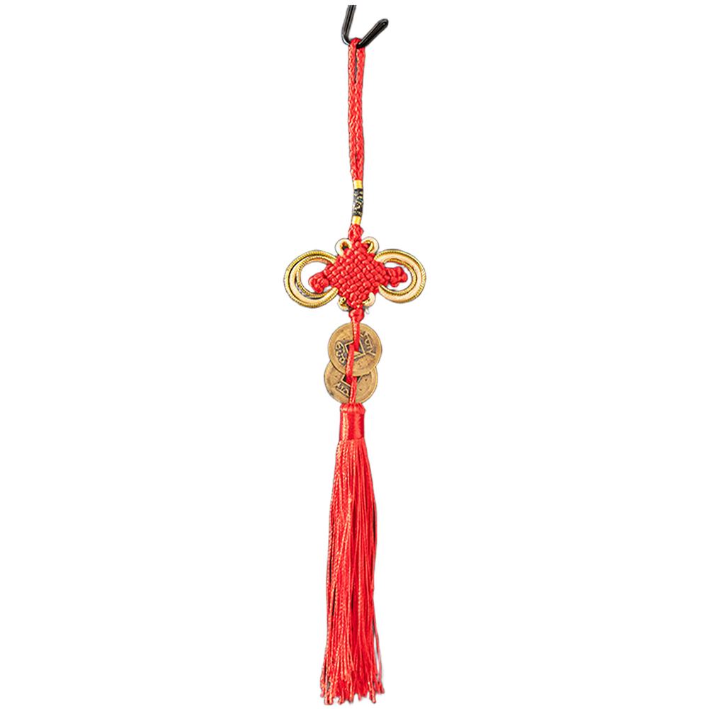 Pingente de Moeda de Feng Shui - Home Office Interior Design avaliação e preço