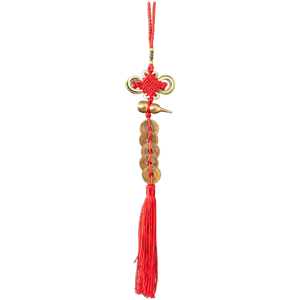 Pingente de Moeda de Feng Shui - Home Office Interior Design avaliação e preço