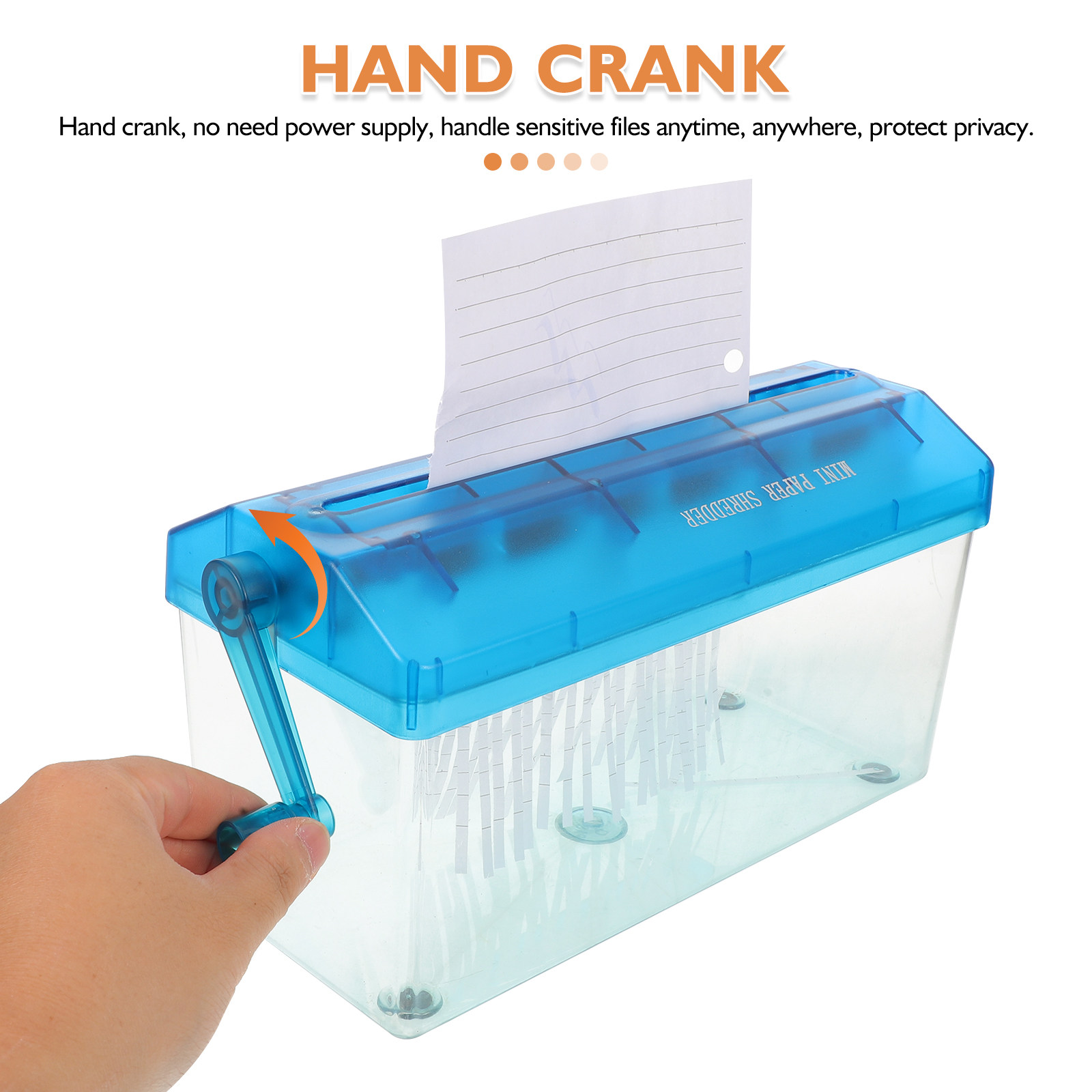 Fragmentadora de Papel Manual  - Home Office Paper Shredder avaliação e preço