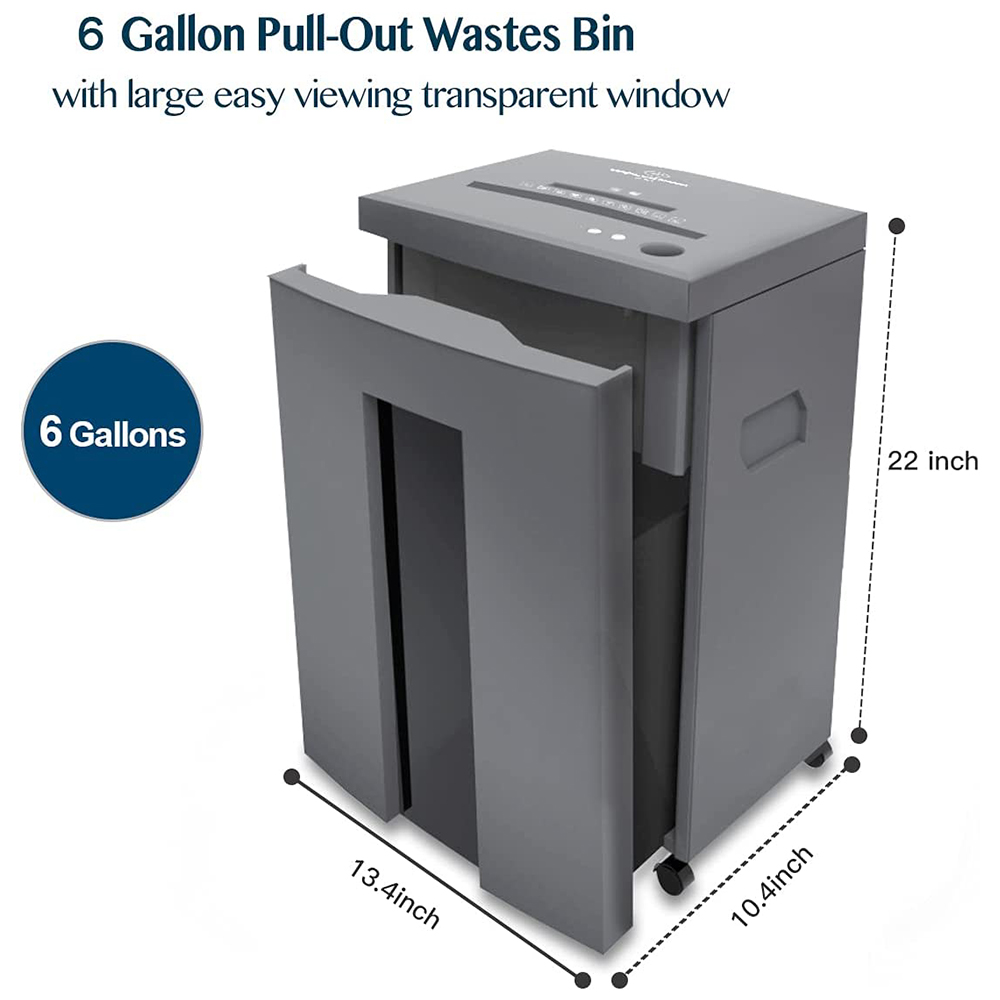 Trituradora de papel para escr - Home Office Paper Shredder avaliação e preço