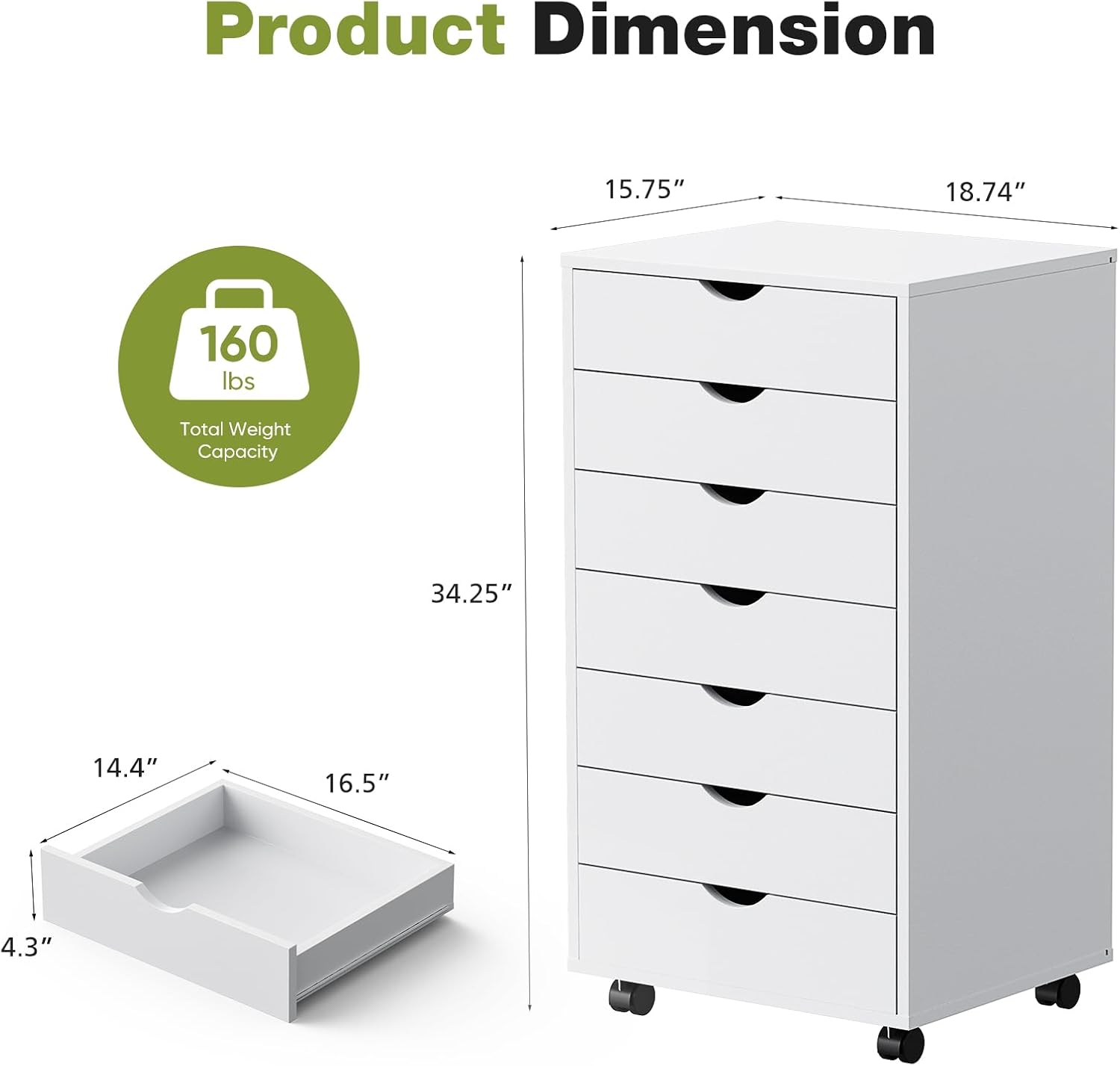 Armário de Armazenamento com 7 - Desk Drawer Small avaliação e preço
