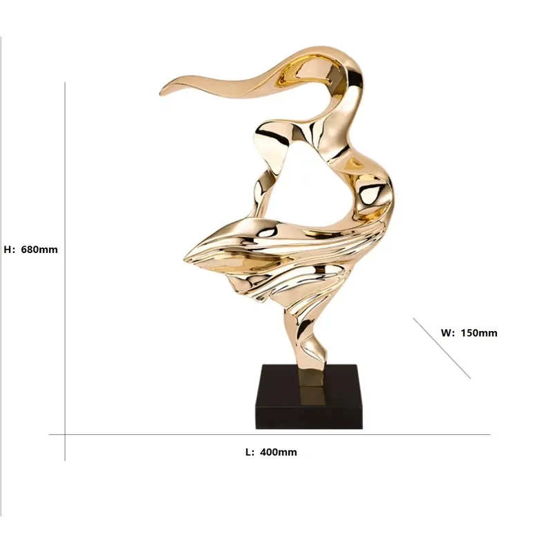 Escultura de Arte Abstrata Mod - Home Office Interior Design avaliação e preço