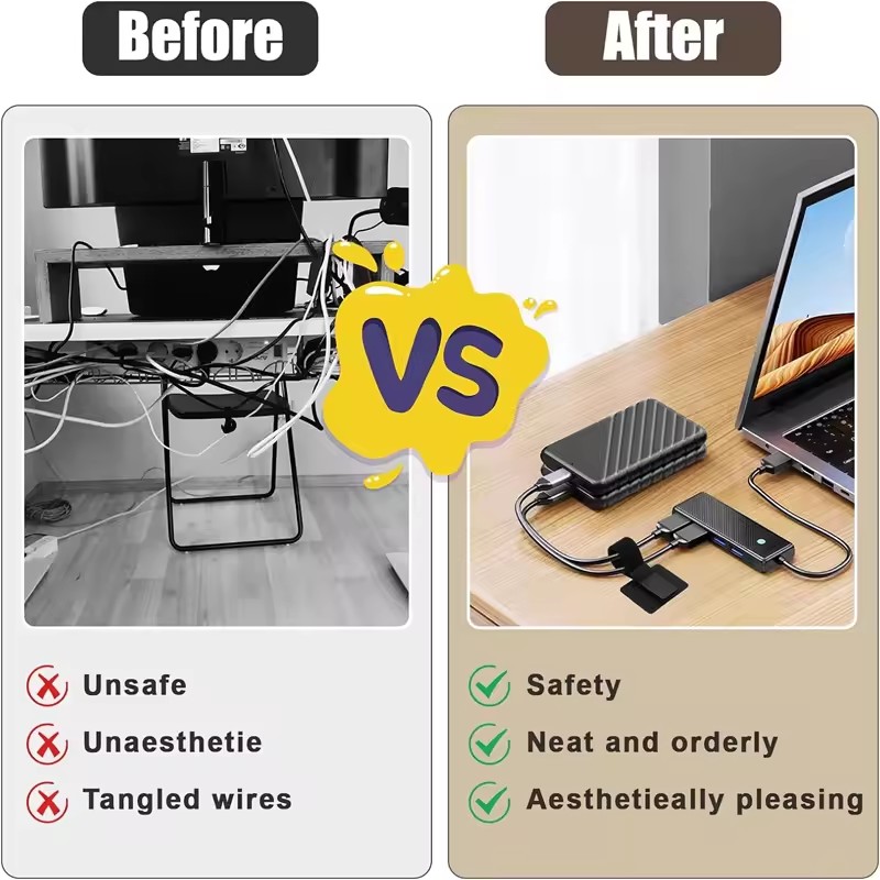 Organizadores de cabos adesivo - Cable Management Box avaliação e preço