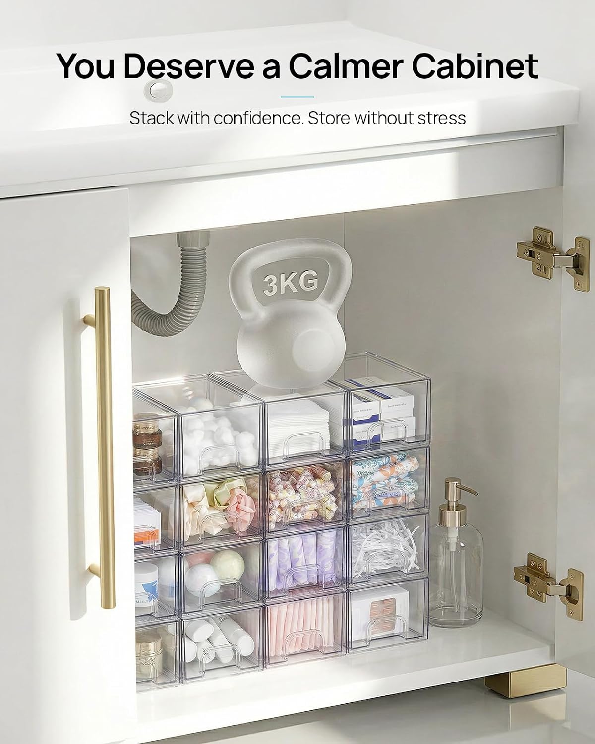 Conjunto de 4 gavetas pequenas - Desk Drawer Small avaliação e preço