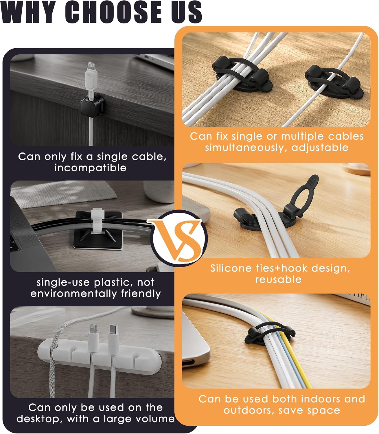 Novo Organizador de Clipes de  - Cable Management Box avaliação e preço