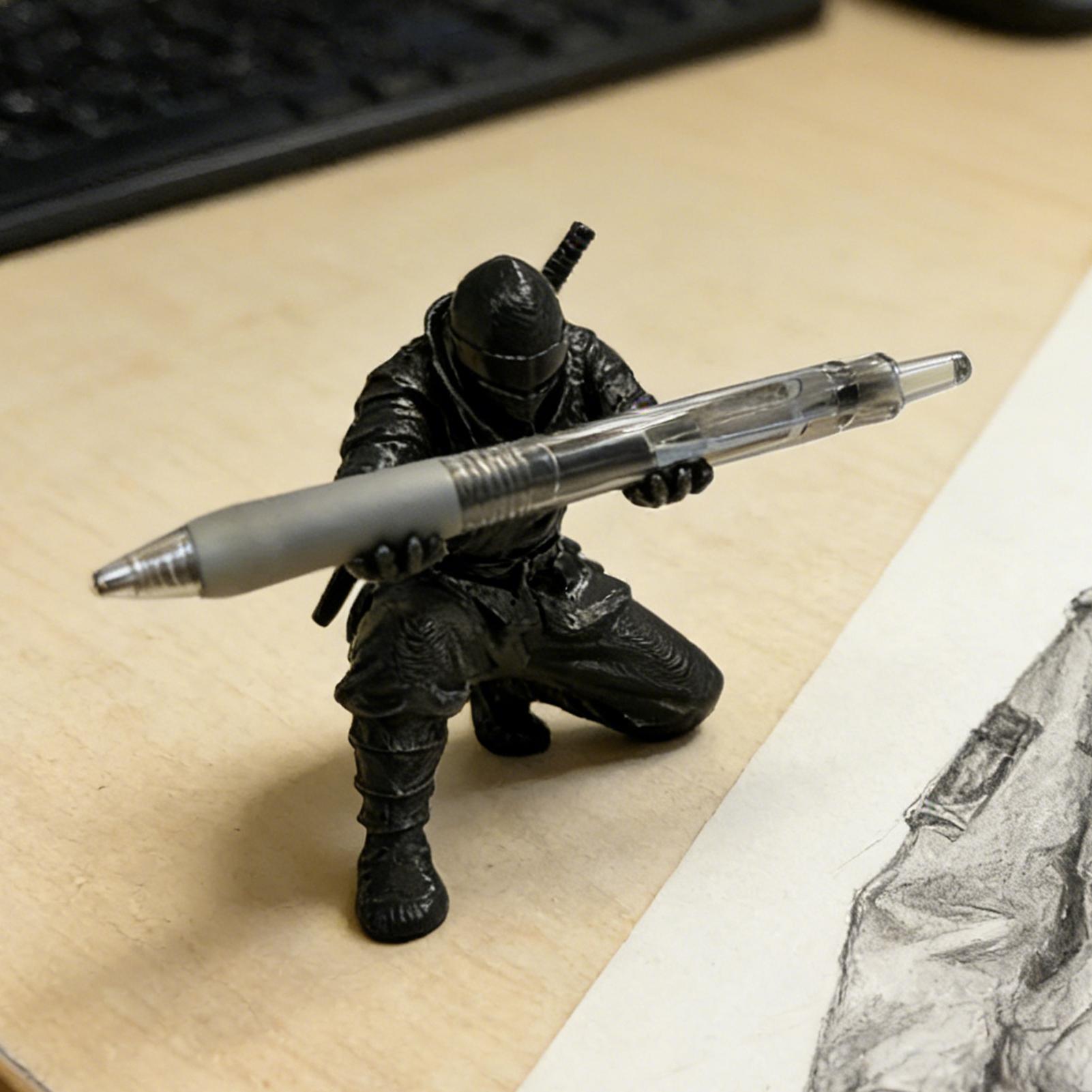 Suporte de Canetas Ninja Criat - Home Office Gif avaliação e preço