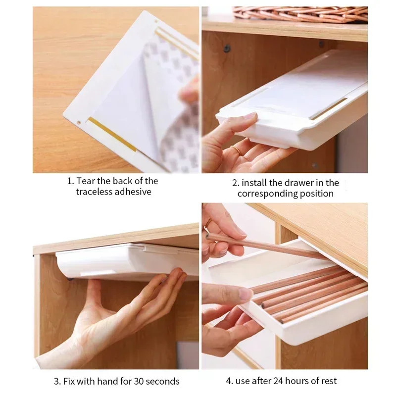 Organizador de gaveta oculta d - Desk Drawer Small avaliação e preço
